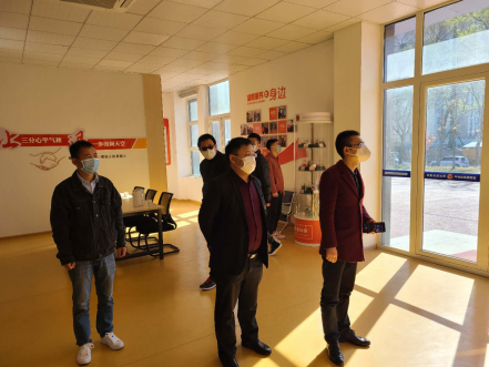 广安爱众贺洪燕一行莅临万利国际软件