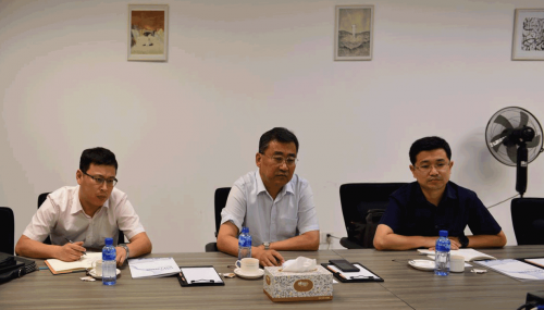 市发改委调研万利国际软件